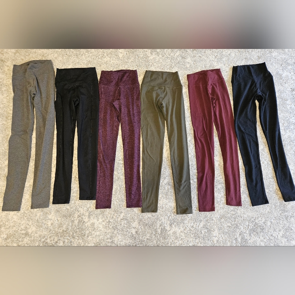 Aerie Offline Chill Play Move Leggings XS Long 6 pair